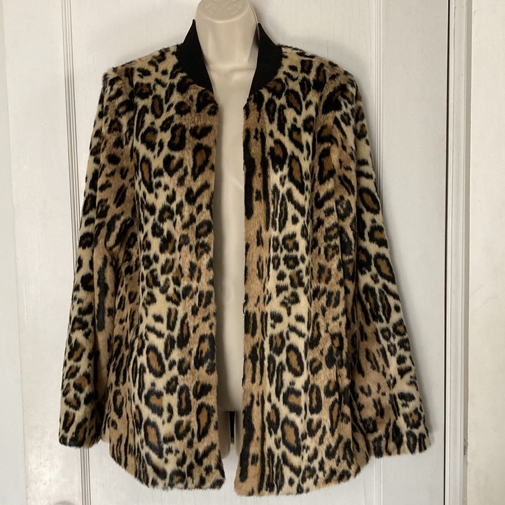 Truth and Pride Leopard Bomber Jacket